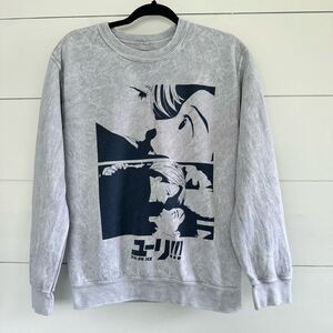Yuri on Ice Anime Crunchyroll Sweatshirt Size Small Rare Hard to Find